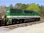 Southern Railway (Norfolk Southern) GP59 #4610 builds G99's train 